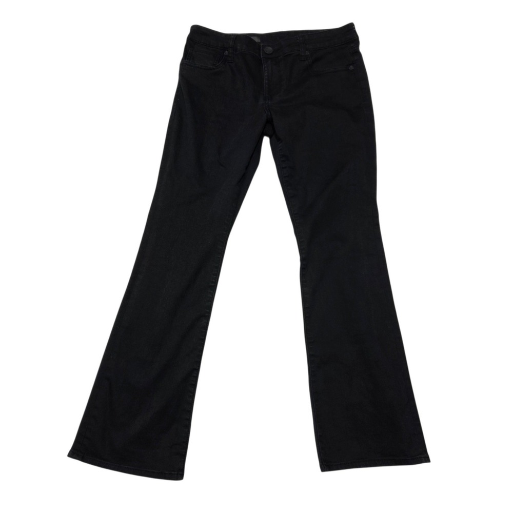 Kut from the Kloth Baby Bootcut Women 6P Black Denim Stretch Jeans Comfort
